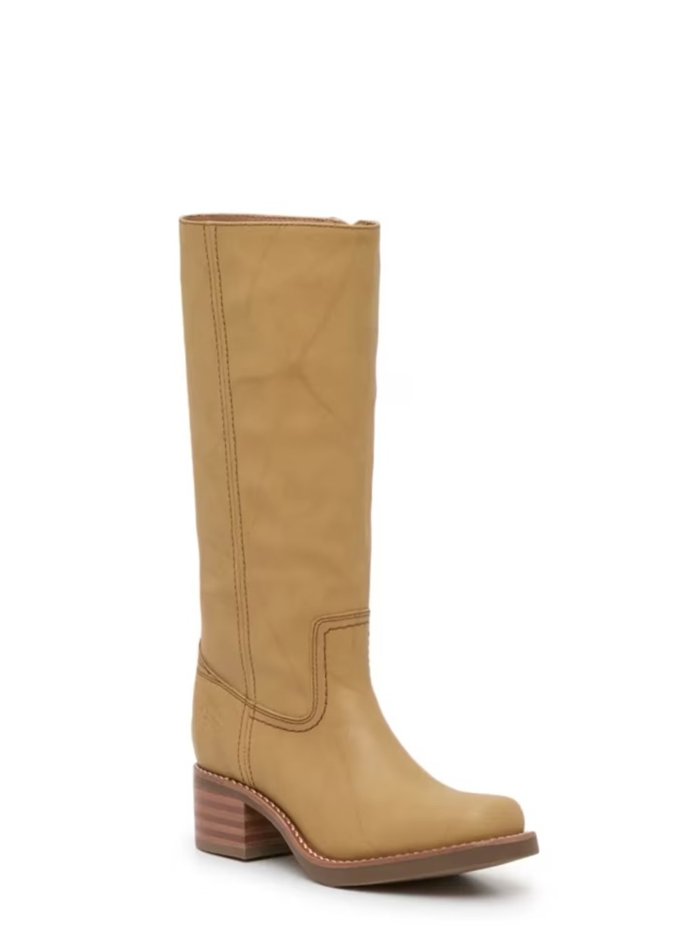 FRYE AND CO. Tall Leather Boots in Banana
